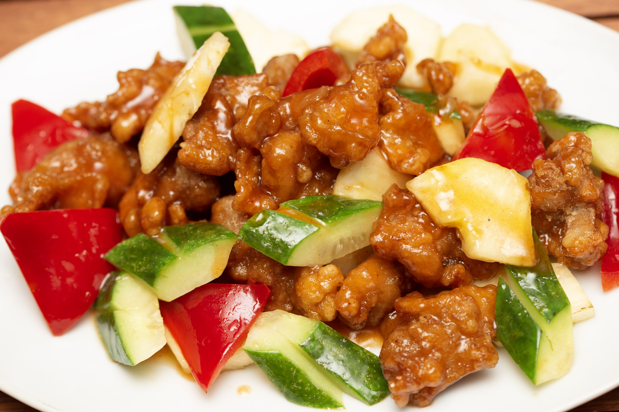 Hähnchen süßsauer